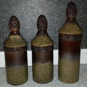 Rare Acorn canisters